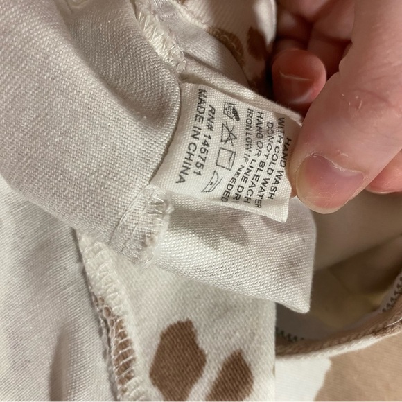 EUC Altar'd State Cow Print Flare Pants, L - Picture 7 of 8